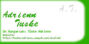 adrienn tuske business card